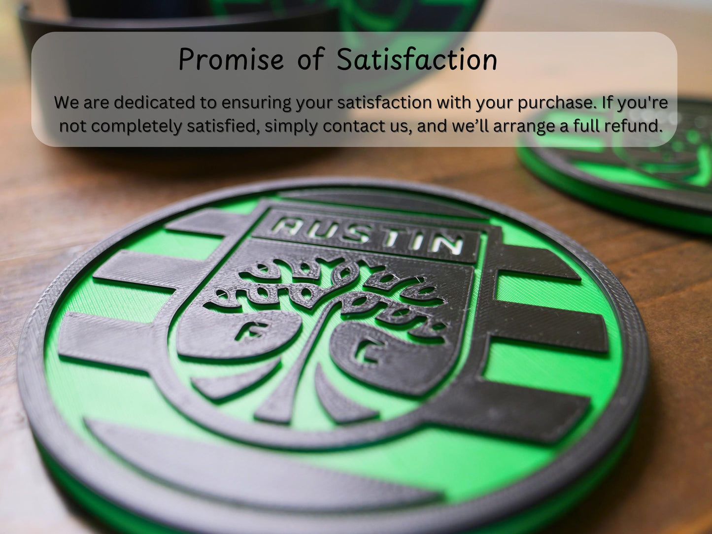 Austin FC Coaster Set