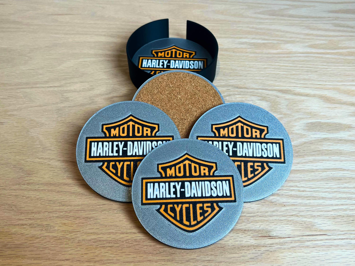 Harley Davidson Coaster Set