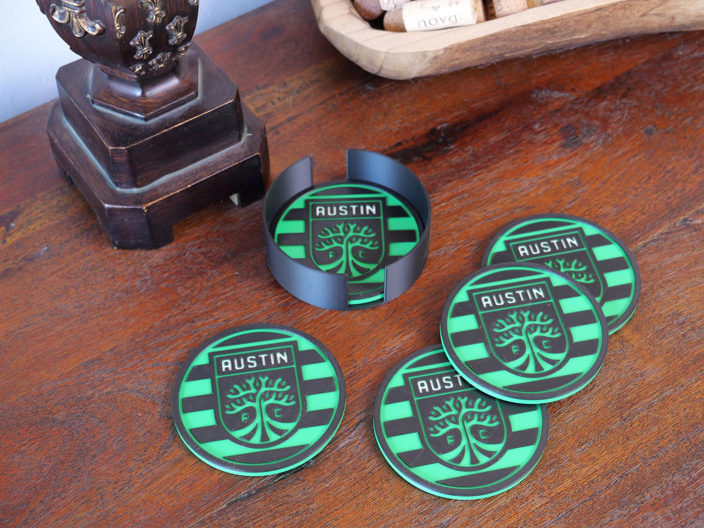 Austin FC Coaster Set