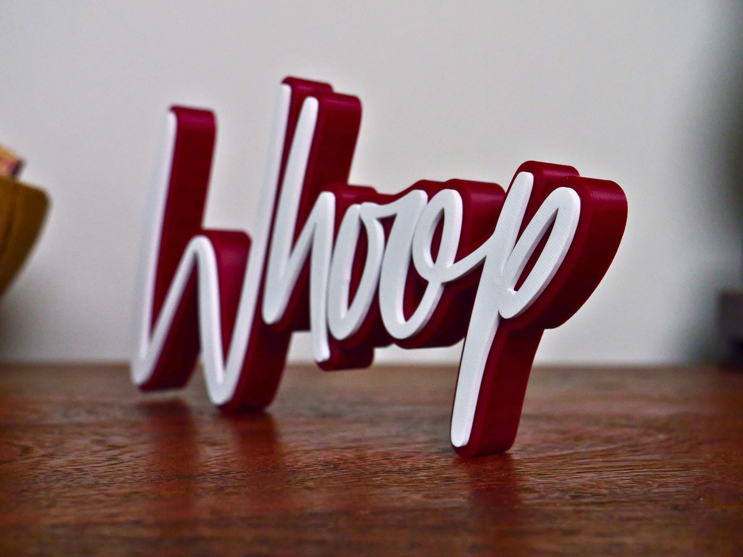 Texas A&M "Whoop" 3D Printed Sign