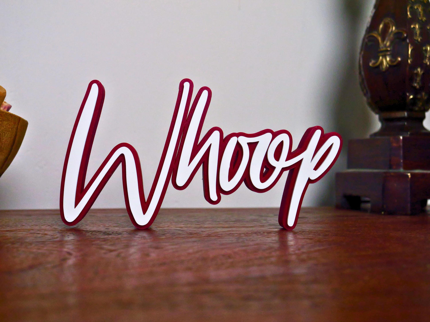 Texas A&M "Whoop" 3D Printed Sign
