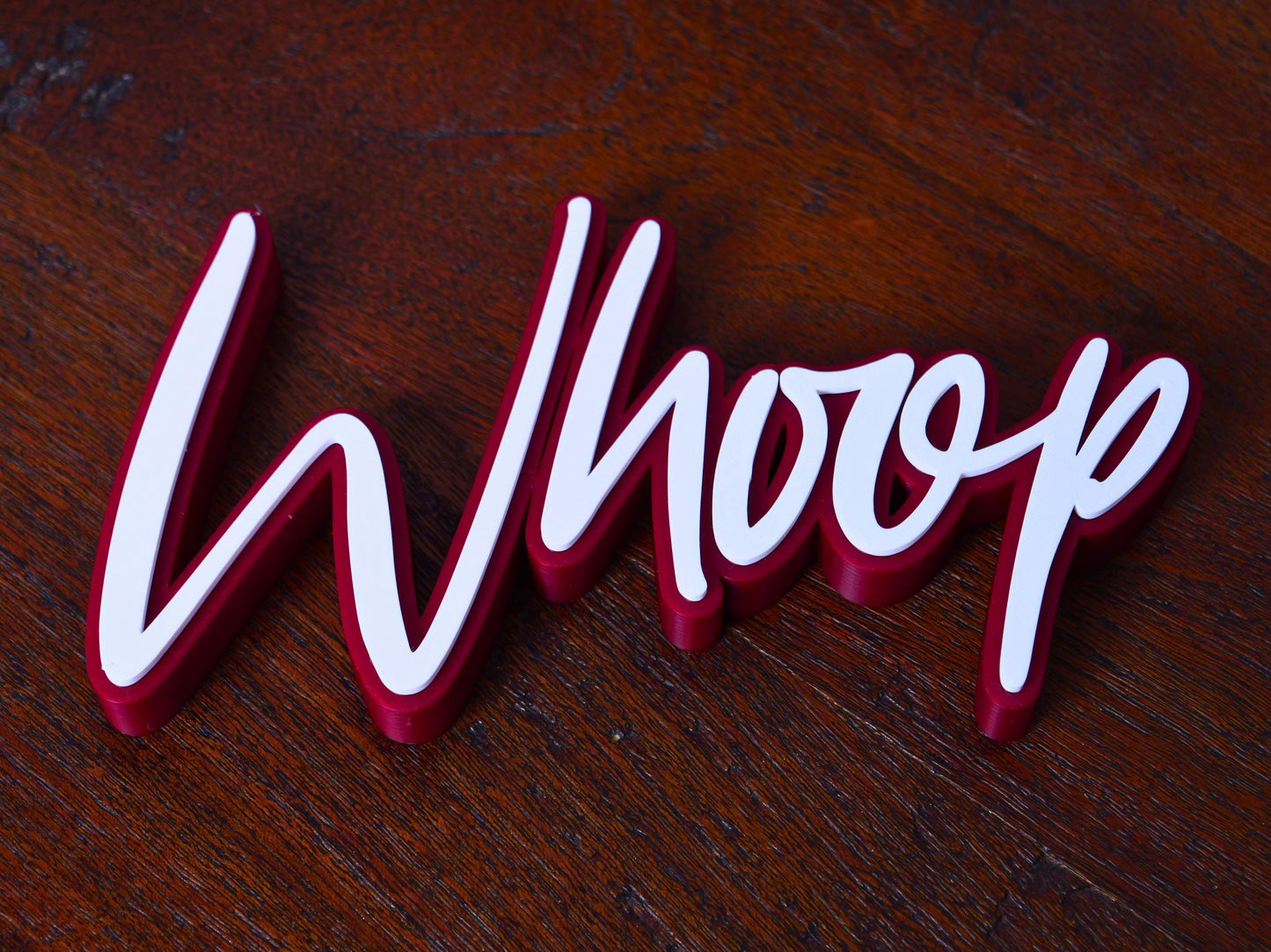 Texas A&M "Whoop" 3D Printed Sign