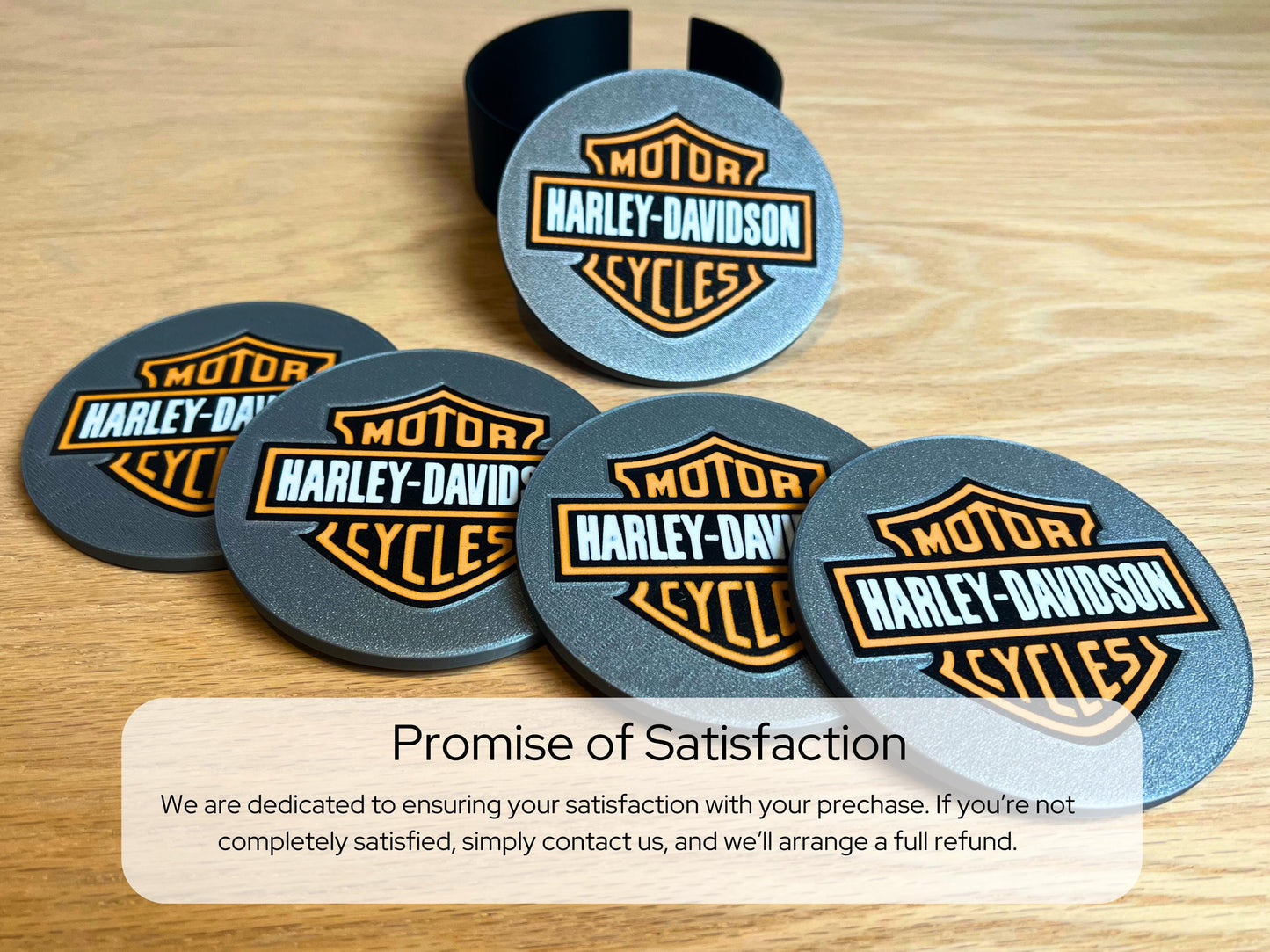Harley Davidson Coaster Set