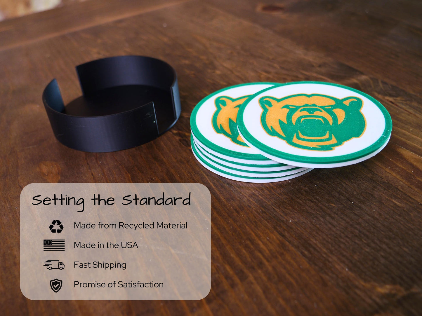 Baylor University Coaster Set