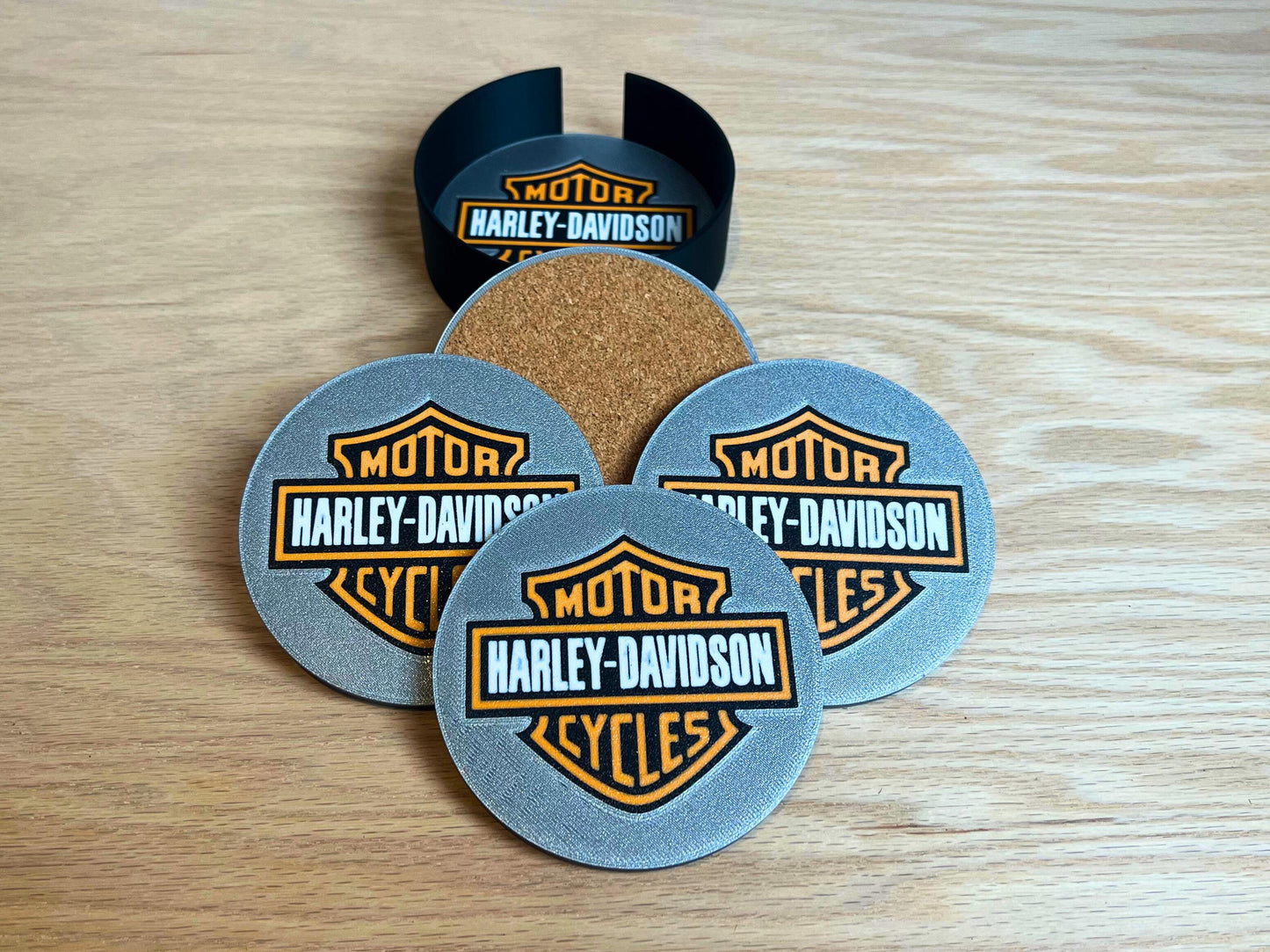 Harley Davidson Coaster Set
