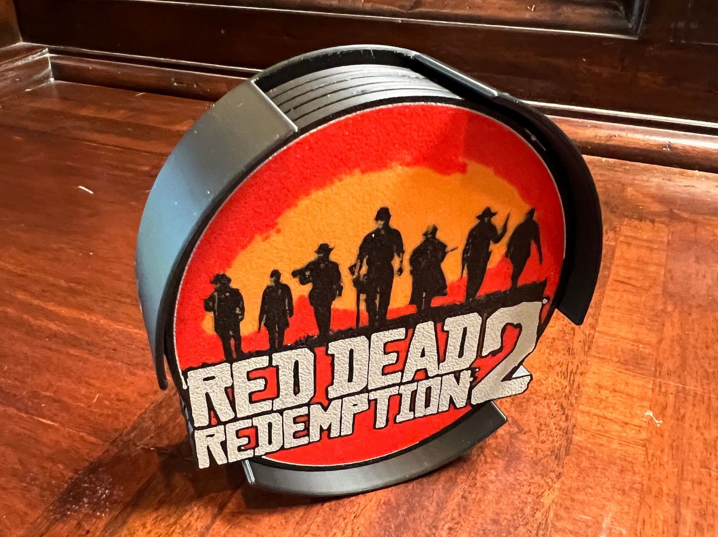 Red Dead Redemption 2 3D Printed Coaster Set