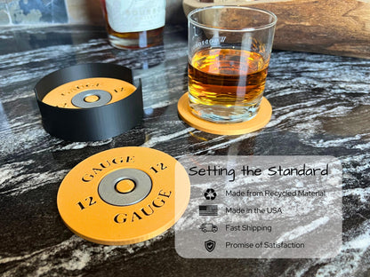 Shotgun Shell Drink Coasters