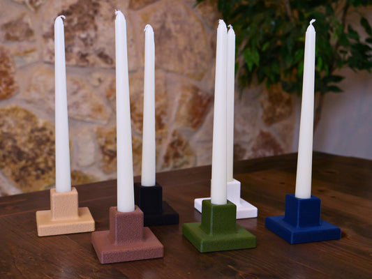 Minimalist Taper Candle Holder | Modern Candlestick Holder