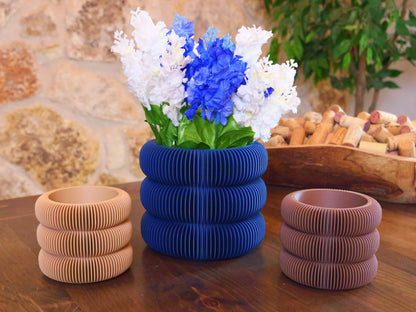 Ribbed Bubble Pot Planter