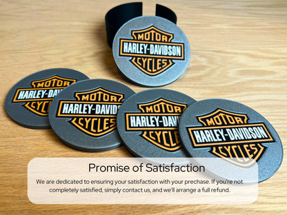 Harley Davidson Coaster Set