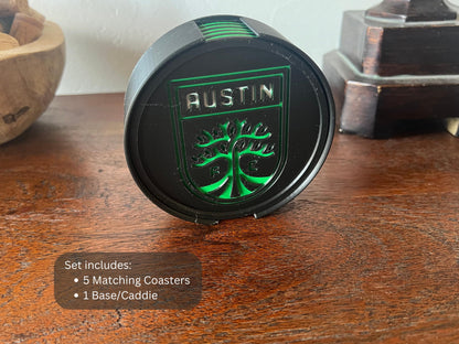Austin FC Coaster Set