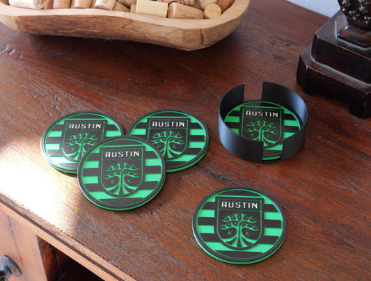 Austin FC Coaster Set